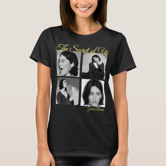 Ga グレイスィー・アブラムス The Secret Of Us Tシャツ (正面)