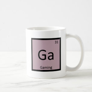 Ga - ゲーミング ゲーム 化学 周期表 シンボル コーヒーマグカップ