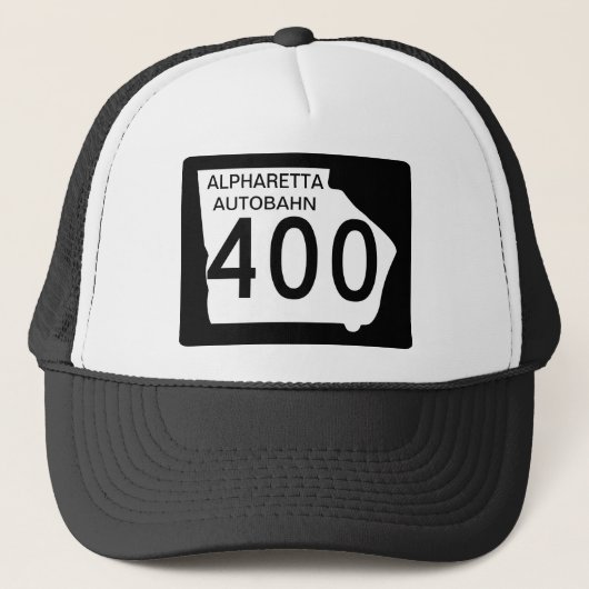 GA 400 "Alpharetta Autobahn" キャップ (正面)