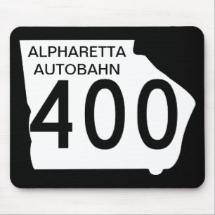 GA 400 "Alpharetta Autobahn" マウスパッド