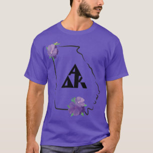 GA Alpha Delta Kappa Tシャツ(黒文字) Tシャツ