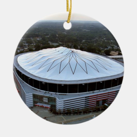 Ga Dome、Georgia Dome、Georgia Dome Atlanta、 セラミックオーナメント (正面)