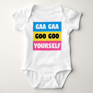 GAA GAAのべたつく物のべたつく物あなた自身 ベビーボディスーツ