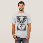Gaap Gothic Goetic Guardian in Motion Tシャツ (正面フル)