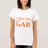 Gabのギフトのためのギフト Tシャツ (正面)