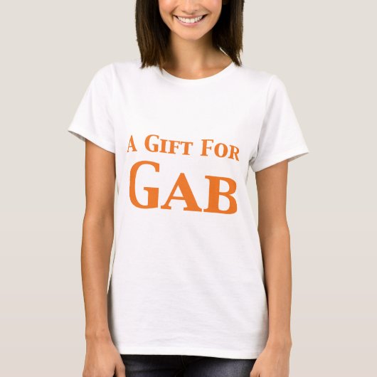 Gabのギフトのためのギフト Tシャツ (正面)