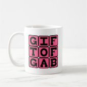 Gabの贈答表現 コーヒーマグカップ (左)