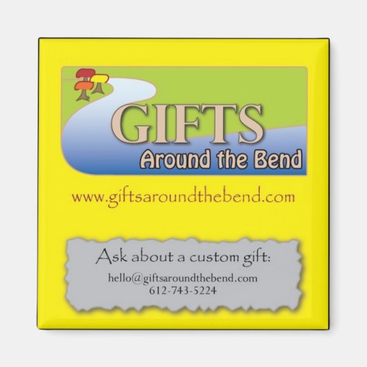 GAB-Zazzle – 磁石 (正面)