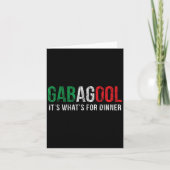 Gabagool Cacola Meat Lover New Jersey Italian Gift カード (正面)