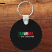 Gabagool Cacola Meat Lover New Jersey Italian Gift キーホルダー (正面)