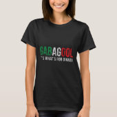 Gabagool Cacola Meat Lover New Jersey Italian Gift Tシャツ (正面)