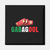 Gabagool Cacola Meat New Jersey Italian Pride Gift マグネット (正面)