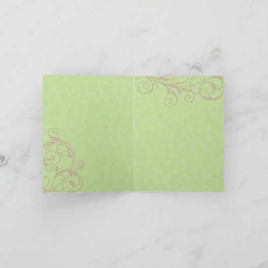 Gabby 感謝カード (内部)