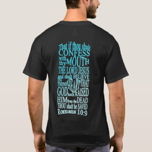GABC WiMのロマンの10:9 Tの黒1 Tシャツ