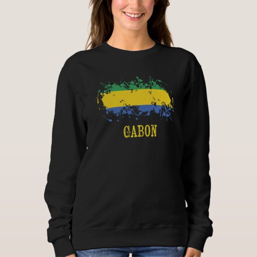 Gabian enthusiasts for Gabon and Gabon   スウェットシャツ (正面)