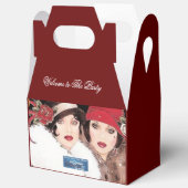 Gable Box 1 Burg(Winter Red 2) RFPMDesigns  2024 フェイバーボックス (見開き)