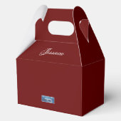 Gable Box 1 Burg(Winter Red 2) RFPMDesigns  2024 フェイバーボックス (裏面)