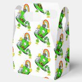 Gable Favor Box Happy St. Patrick's Day Rabbit  フェイバーボックス (オープン)
