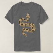 Gaboon viper  tシャツ (デザイン正面)