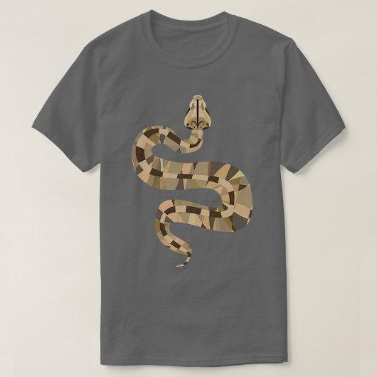 Gaboon viper  tシャツ (デザイン正面)