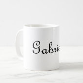 Gabrielle コーヒーマグカップ (正面左)
