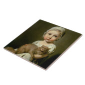 Gabrielle Arnault (1811-72年) 1813年(キャンバスの油) タイル (側面)