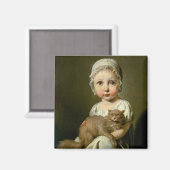 Gabrielle Arnault (1811-72) 1813 (キャンバス油) マグネット (正面/裏面)