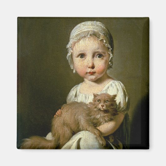 Gabrielle Arnault (1811-72) 1813 (キャンバス油) マグネット (正面)