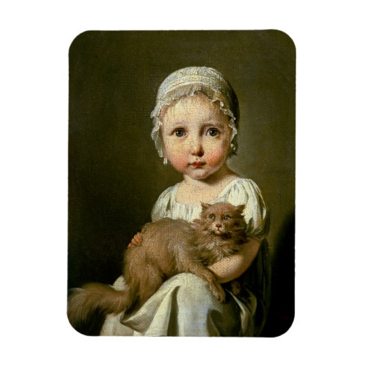 Gabrielle Arnault (1811-72) 1813 (キャンバス油) マグネット (縦)