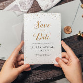 GAC194 ゴールデン50周年記念式典の招待状 - Save The Date 招待状