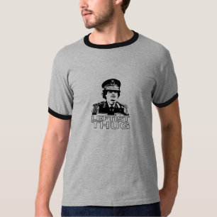 Gaddafiの左翼の刺客のTシャツ Tシャツ