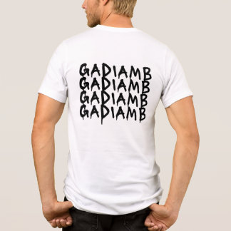 Gadiamb トライブレンドTシャツ