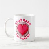 Gado Gado Is My Valentine Indonesian Salad Vegetar コーヒーマグカップ (左)