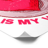 Gado Gado Is My Valentine Indonesian Salad Vegetar ポスター (角)