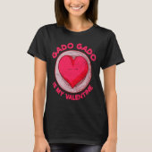 Gado Gado Is My Valentine Indonesian Salad Vegetar Tシャツ (正面)