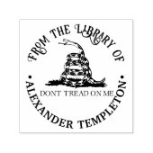 GadsdenフラグがMeライブラリのブック名を踏み込まない セルフインキングスタンプ (デザイン)