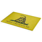 Gadsdenフラグ（私に踏み付けない） （スネークフラグ）カート カッティングボード (角)