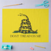 Gadsdenフラグ(私に踏み付けない) (ヘビのフラグ)ティース 薄葉紙 (クラフト)