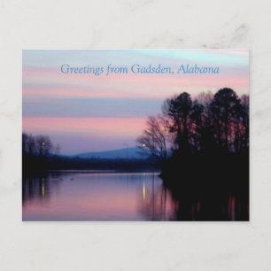 Gadsden, ALからの挨拶 ポストカード