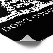 Gadsden Flag Dont Tread Don't Cough On Me Social D ポスター (角)