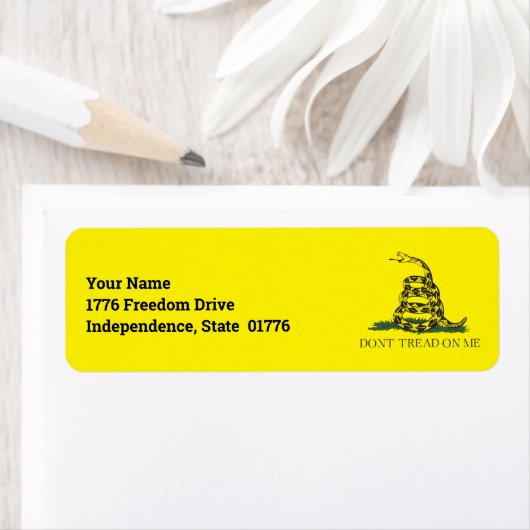 Gadsden Returnラベル ラベル (インサイチュ)