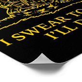 Gadsden Snek Snake Flag Don't Tread Parody Grenade ポスター (角)