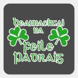 Gaelic St. Patrick's Day  スクエアシール