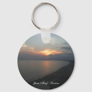 Gaeta (イタリア)の日光Keychain キーホルダー