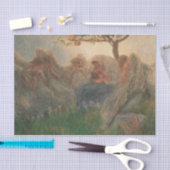 Gaetano Previati妊婦の著 薄葉紙 (クラフト)