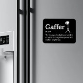 Gafferの定義 – Film Crew 3" x 4" Flex マグネット