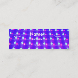 Gafferプロファイルカード スキニー名刺