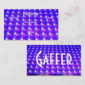 Gafferプロファイルカード 名刺 (正面/裏面)