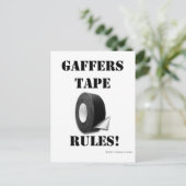 Gaffersのテープ・ルール ポストカード (スタンド正面)