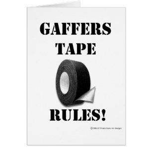 Gaffersテープ規則